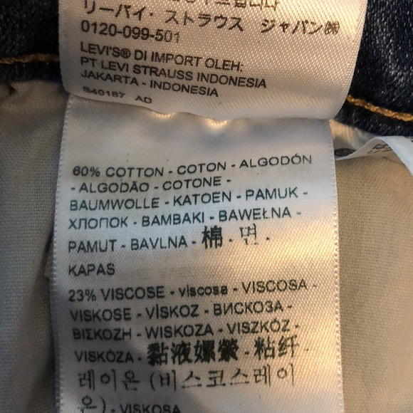 Levi’s 505 Straight Light Wash SZ 31 rise 9.5” inseam 31” - Picture 10 of 10